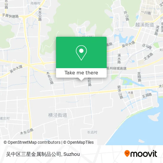 吴中区三星金属制品公司 map