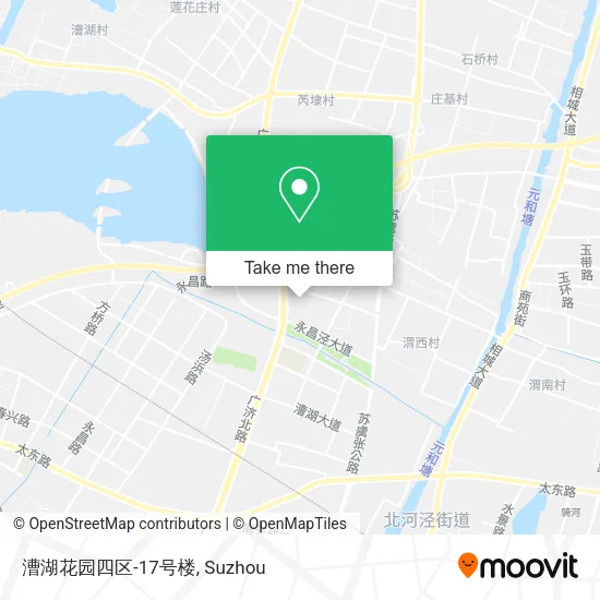 漕湖花园四区-17号楼 map