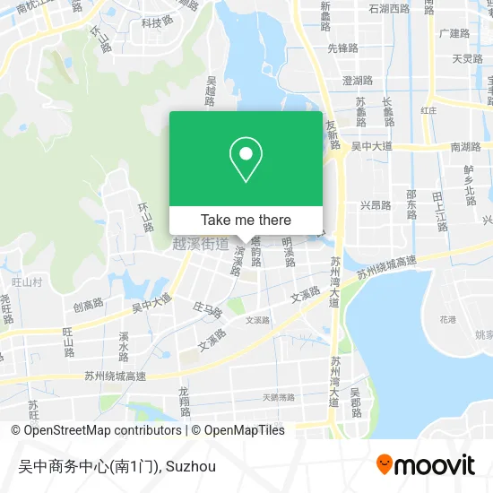 吴中商务中心(南1门) map