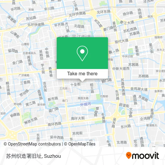 苏州织造署旧址 map