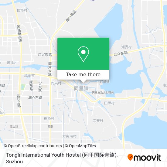 Tongli International Youth Hostel (同里国际青旅) map