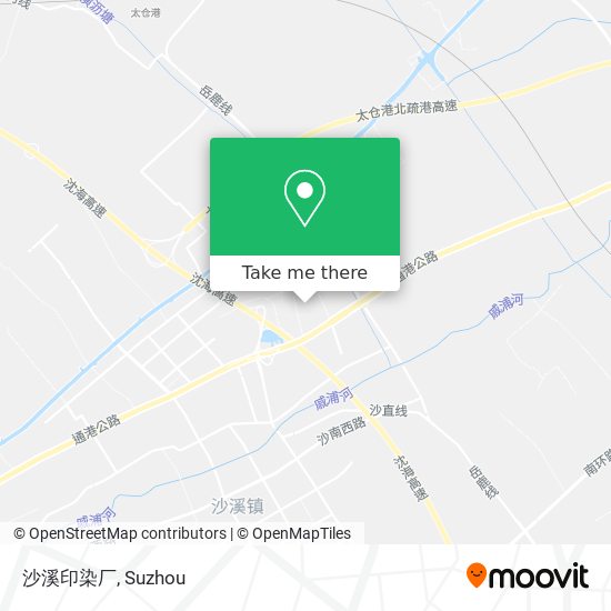 沙溪印染厂 map
