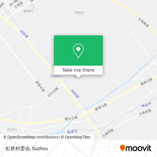 虹桥村委会 map