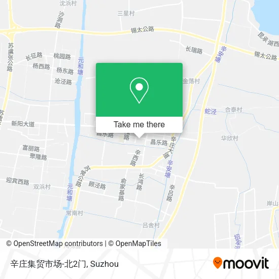 辛庄集贸市场-北2门 map