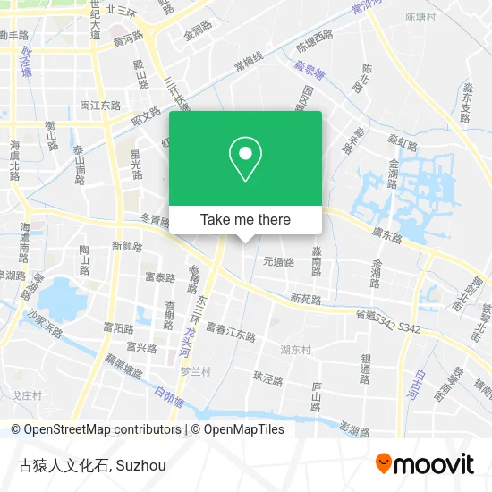 古猿人文化石 map