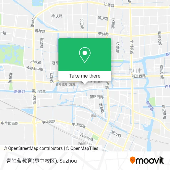 青胜蓝教育(昆中校区) map