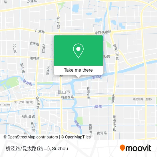 横泾路/昆太路(路口) map