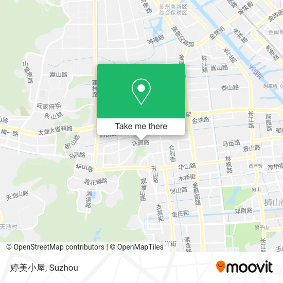 婷美小屋 map
