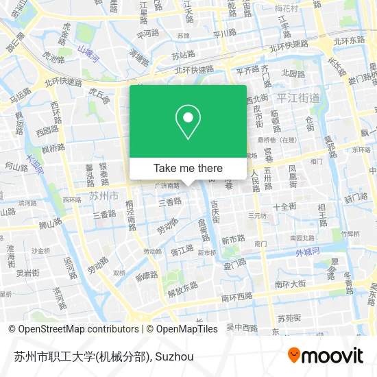 苏州市职工大学(机械分部) map