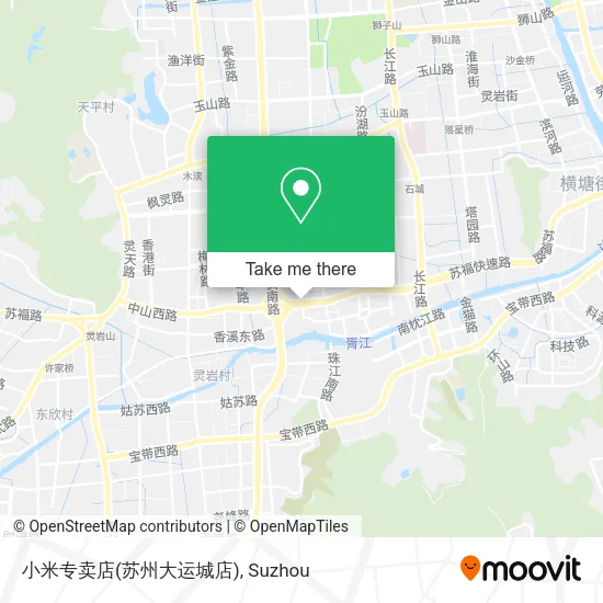 小米专卖店(苏州大运城店) map