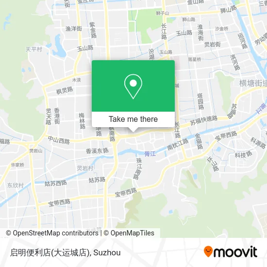 启明便利店(大运城店) map