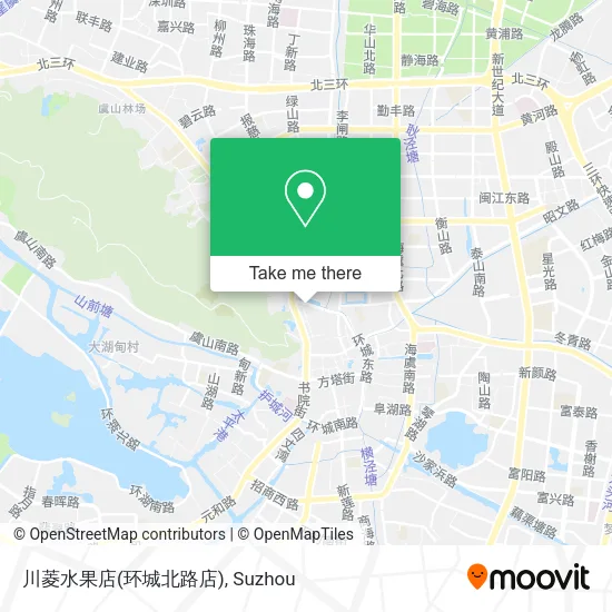川菱水果店(环城北路店) map