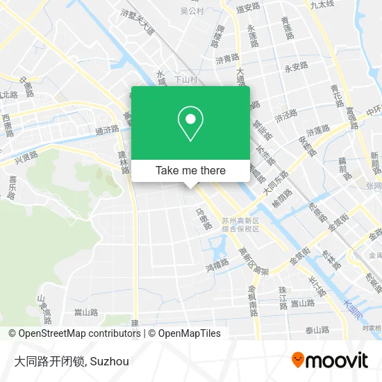 大同路开闭锁 map