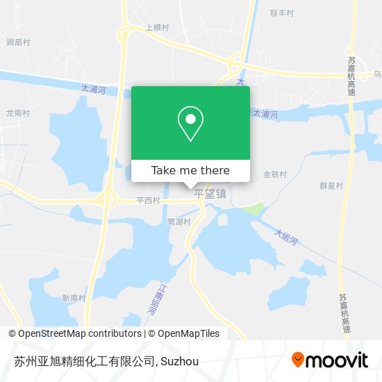 苏州亚旭精细化工有限公司 map