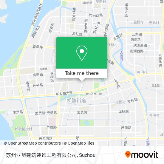 苏州亚旭建筑装饰工程有限公司 map