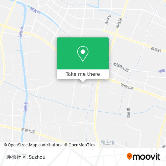 塍德社区 map