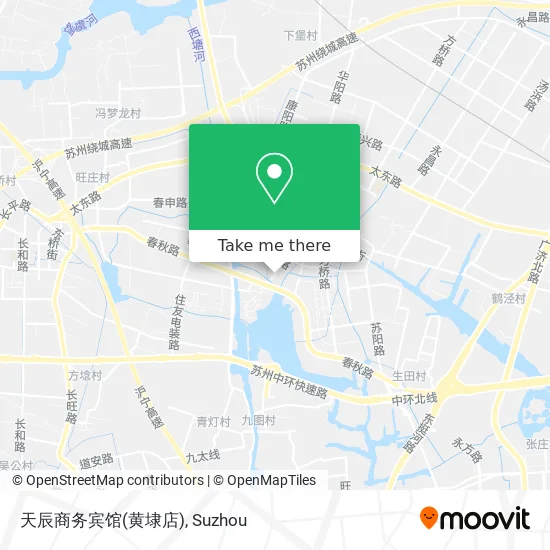 天辰商务宾馆(黄埭店) map