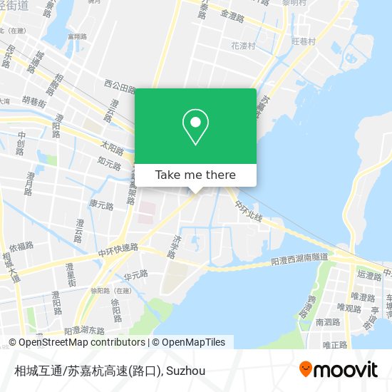 相城互通/苏嘉杭高速(路口) map