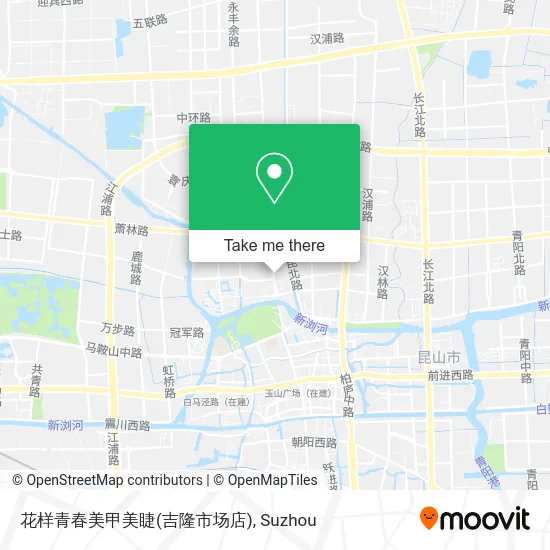 花样青春美甲美睫(吉隆市场店) map