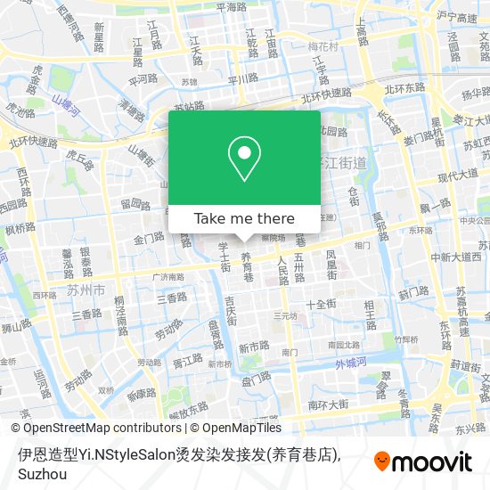 伊恩造型Yi.NStyleSalon烫发染发接发(养育巷店) map