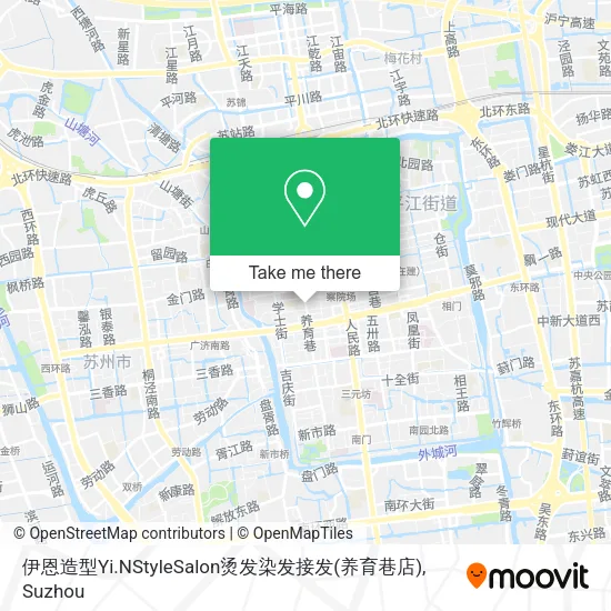 伊恩造型Yi.NStyleSalon烫发染发接发(养育巷店) map