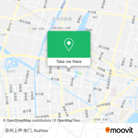 苏州上声-东门 map