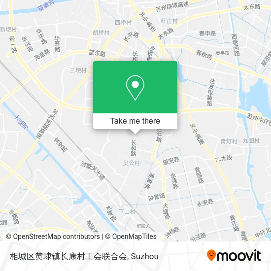 相城区黄埭镇长康村工会联合会 map