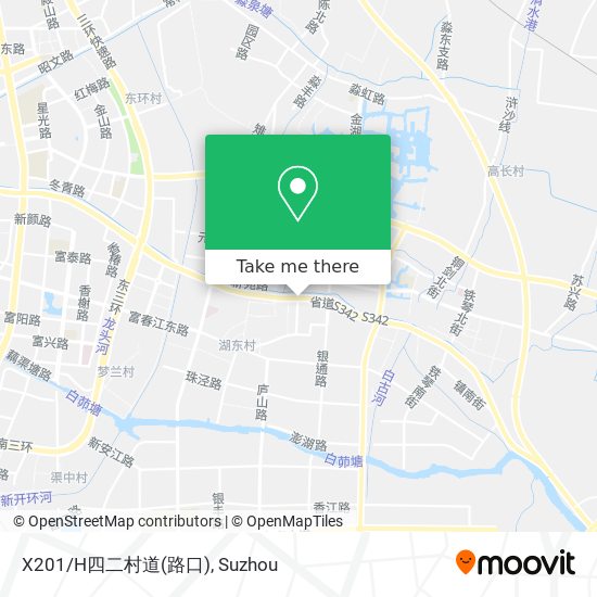 X201/H四二村道(路口) map