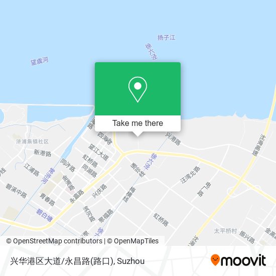 兴华港区大道/永昌路(路口) map