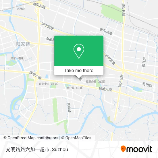光明路路六加一超市 map