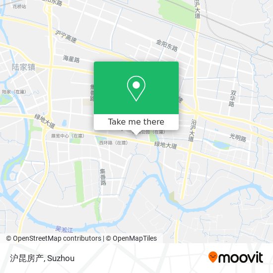 沪昆房产 map
