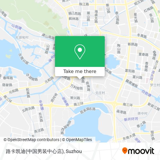 路卡凯迪(中国男装中心店) map