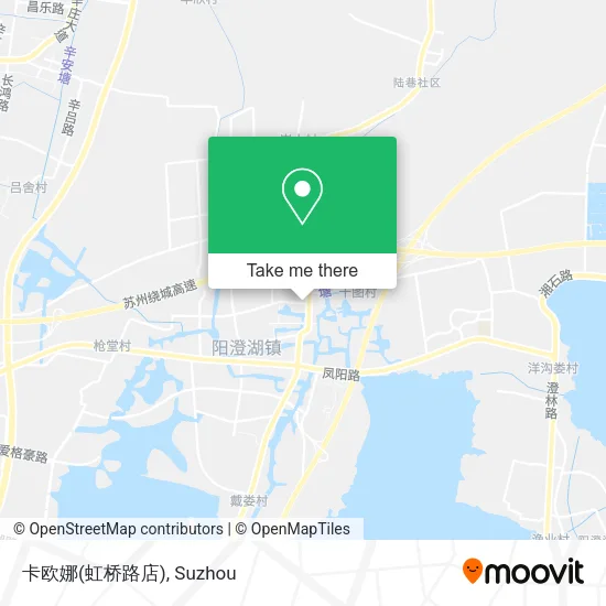 卡欧娜(虹桥路店) map