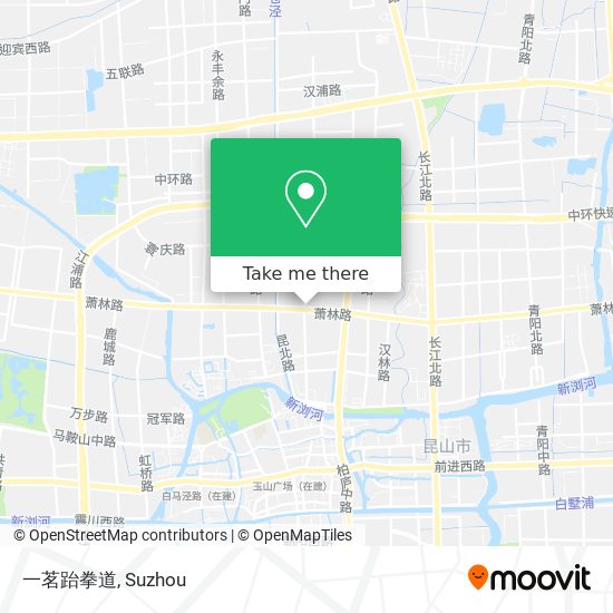一茗跆拳道 map