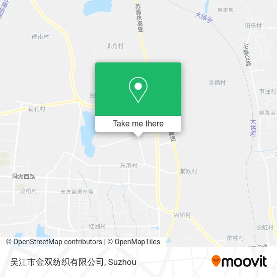 吴江市金双纺织有限公司 map
