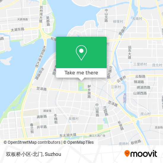 双板桥小区-北门 map