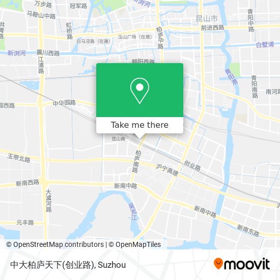 中大柏庐天下(创业路) map
