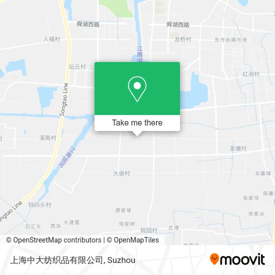 上海中大纺织品有限公司 map