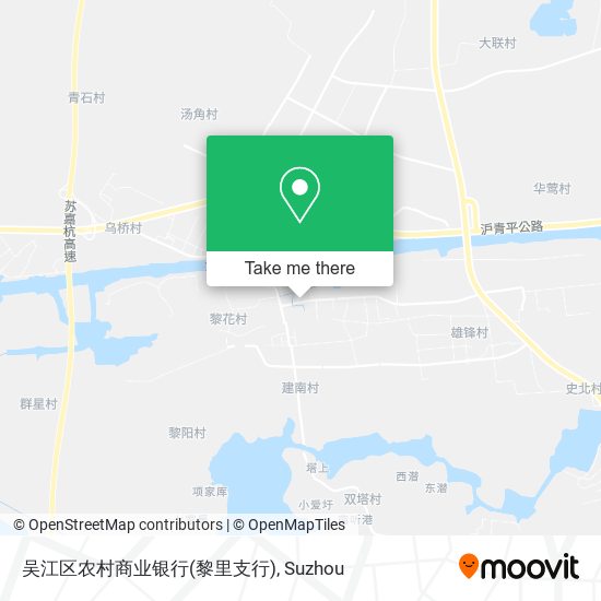 吴江区农村商业银行(黎里支行) map