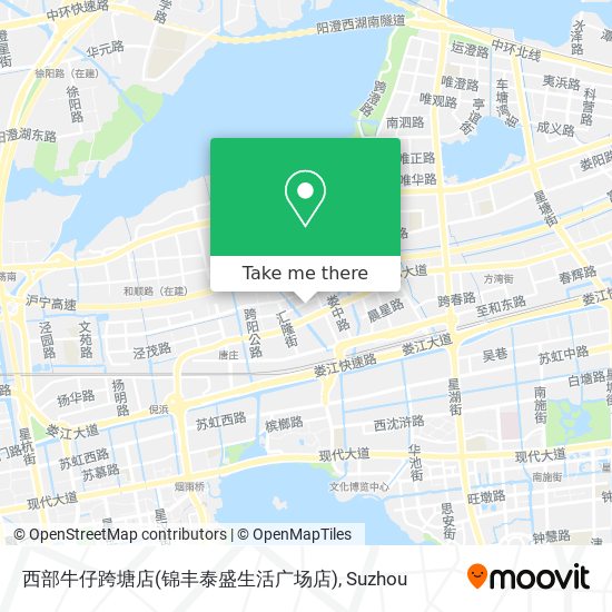 西部牛仔跨塘店(锦丰泰盛生活广场店) map