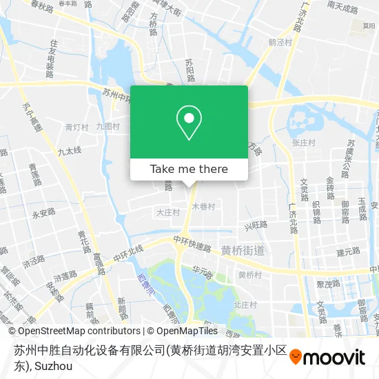 苏州中胜自动化设备有限公司(黄桥街道胡湾安置小区东) map