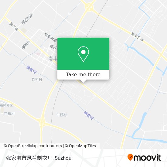 张家港市凤兰制衣厂 map