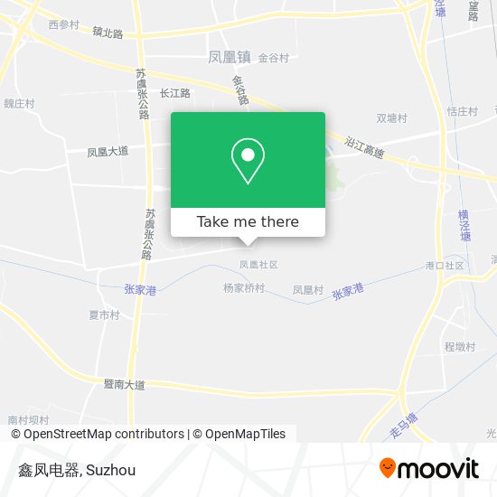 鑫凤电器 map