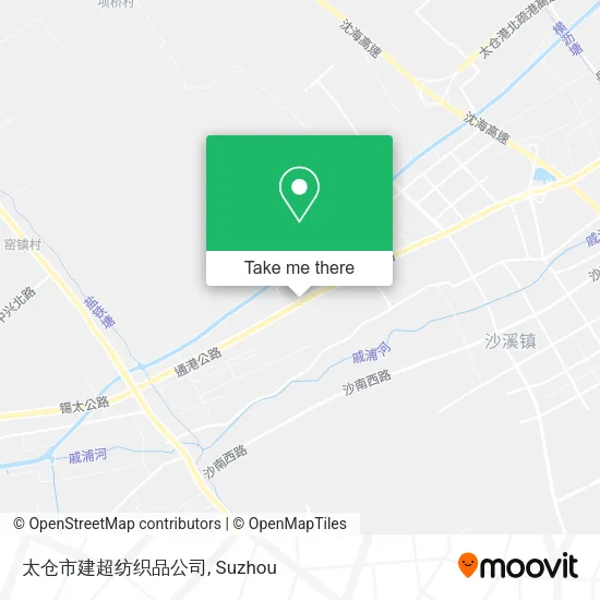 太仓市建超纺织品公司 map