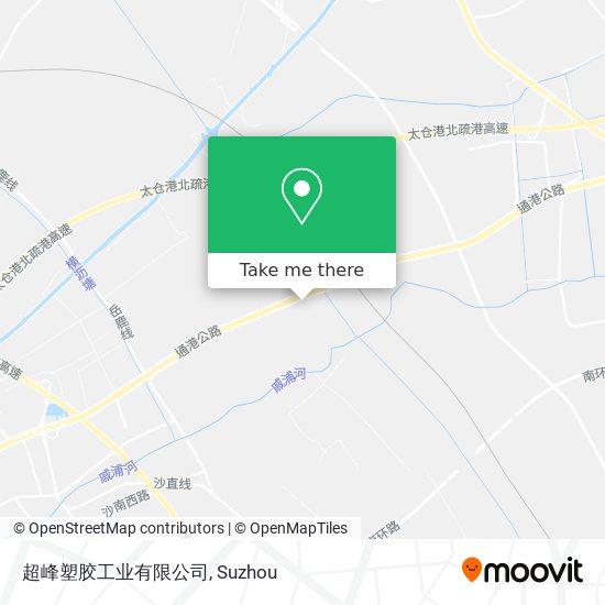 超峰塑胶工业有限公司 map