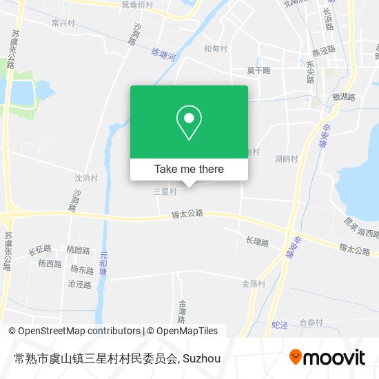 常熟市虞山镇三星村村民委员会 map