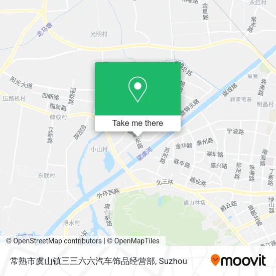 常熟市虞山镇三三六六汽车饰品经营部 map