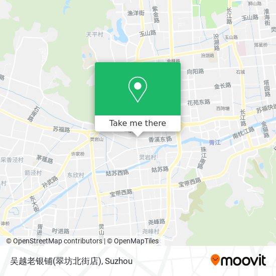 吴越老银铺(翠坊北街店) map