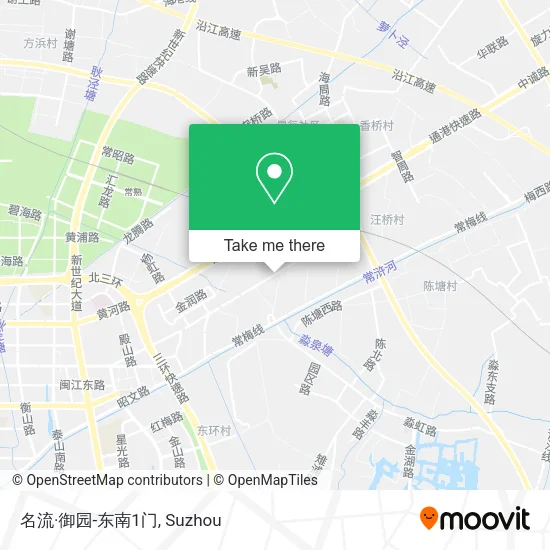 名流·御园-东南1门 map