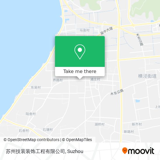 苏州技装装饰工程有限公司 map